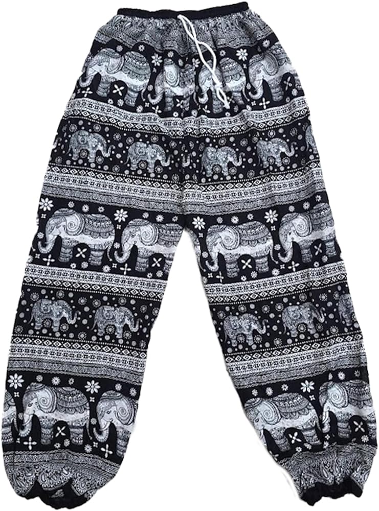 Amazon | [§SPT∞SPT] [SPT] タイパンツ レーヨン アラジン 象